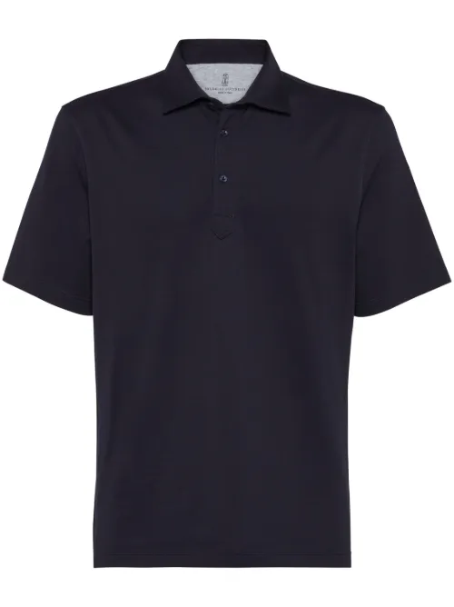 Polo en coton - Brunello Cucinelli - Modalova