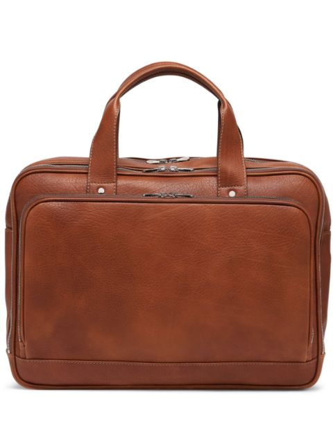 Brunello Cucinelli leather briefcase 