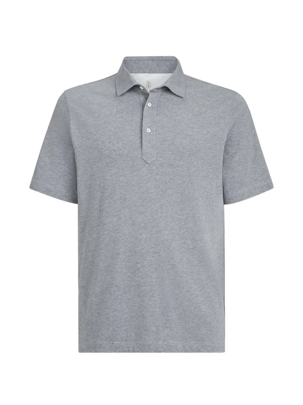 Brunello Cucinelli Katoenen poloshirt Grijs