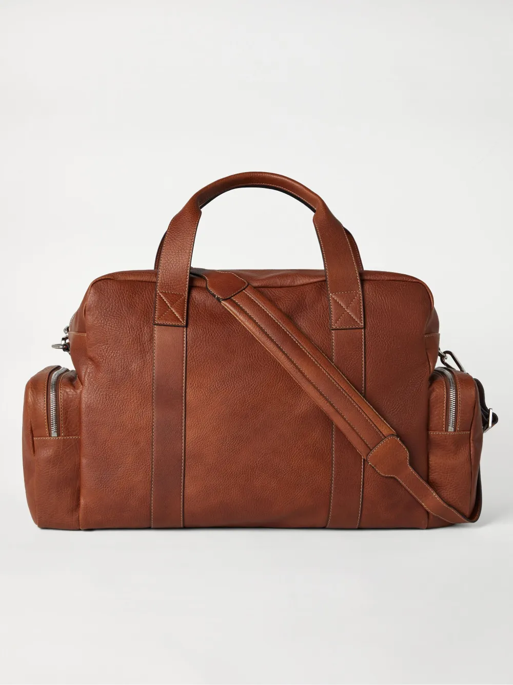 Brunello Cucinelli Leisure tas Bruin