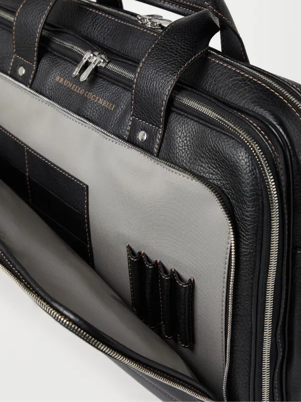 ★激レア★Brunello Cucinelli 本革 ブリーフケース 大容量 ☆激レア☆Brunello Cucinelli 本革 ブリーフケース 大容量 ☆激レア☆