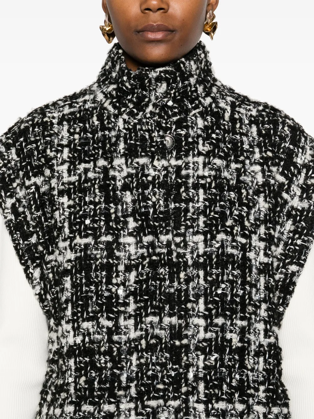 IRO Kanita gilet Zwart
