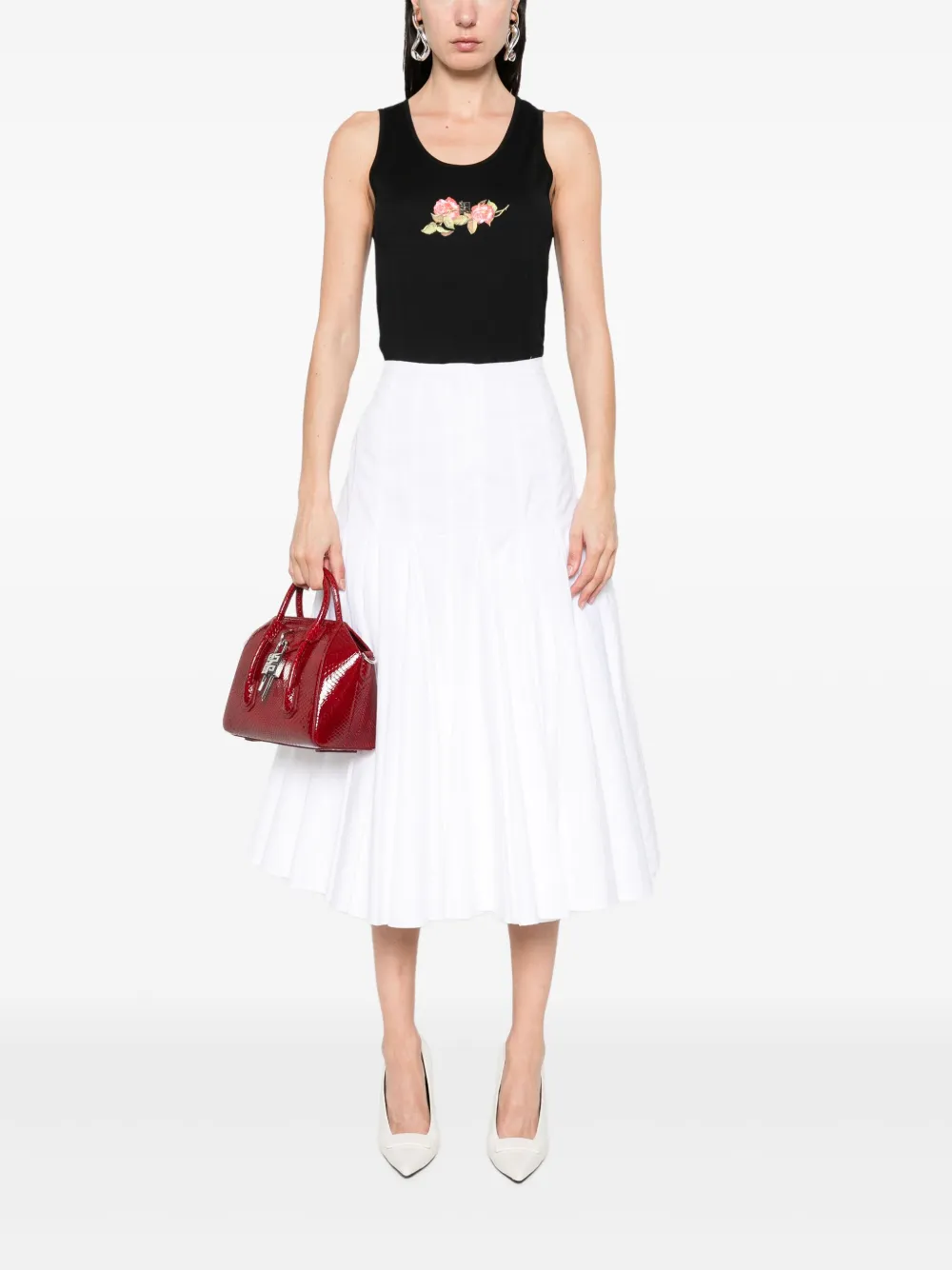 Givenchy logo-plaque tank top | Vests & Tank Tops | Image 2