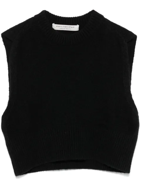 Philosophy Di Lorenzo Serafini cropped vest