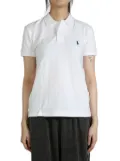 Polo Ralph Lauren Polo Pony embroidered polo top - White