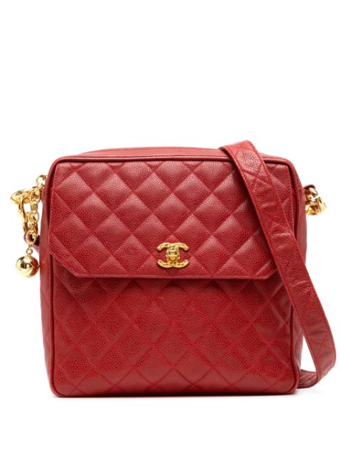 HOT SALE CHANEL 1994 classic flap crossbody bag Women