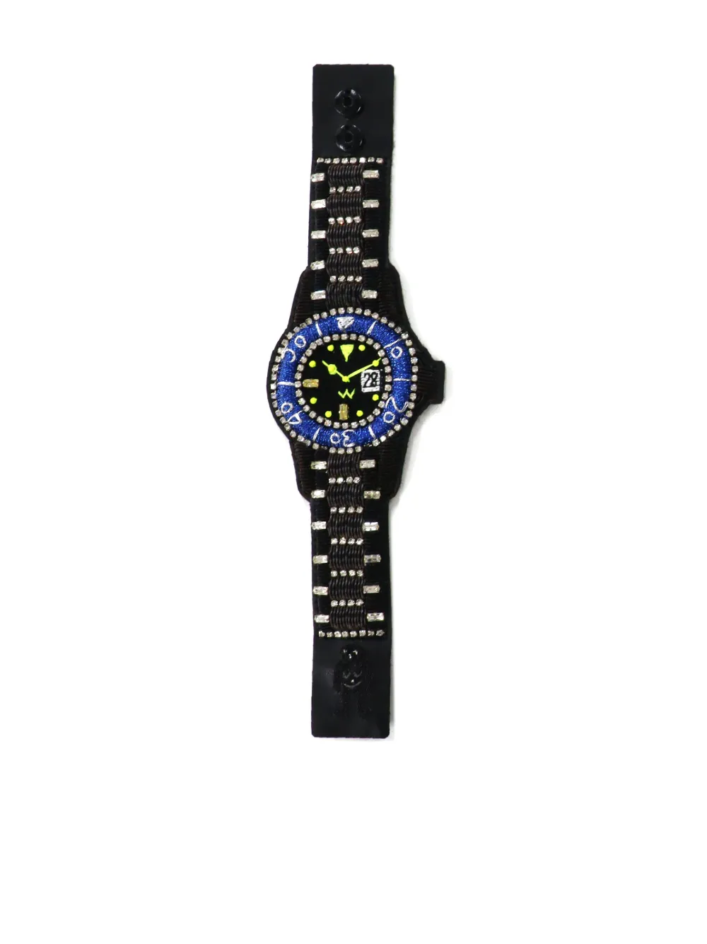 Walter Van Beirendonck Dive bracelet | Black | Image 1