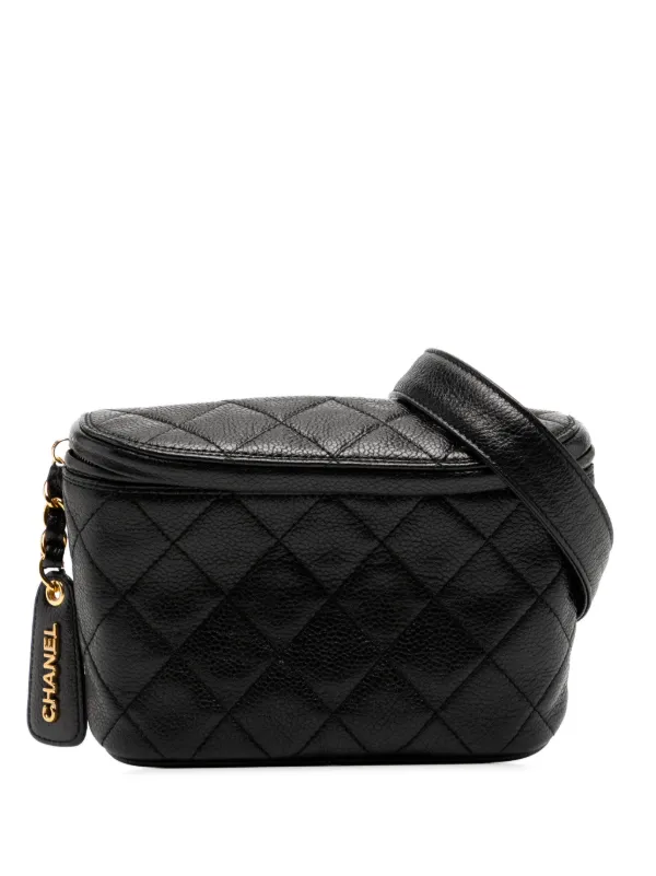 Chanel Pre-owned 1995 Fanny Waist Bag in Black