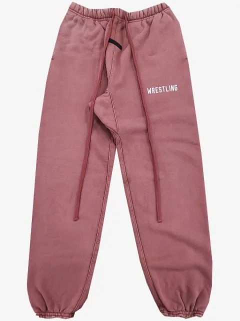 FEAR OF GOD ESSENTIALS mjukisbyxor med slogan