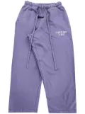 FEAR OF GOD ESSENTIALS logo-print track pants - Purple
