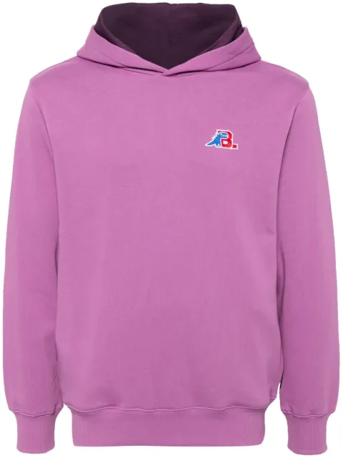 SPORT b. by agnès b.  logo patch hoodie