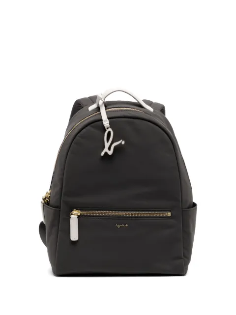 agnès b.  logo-embossed small backpack