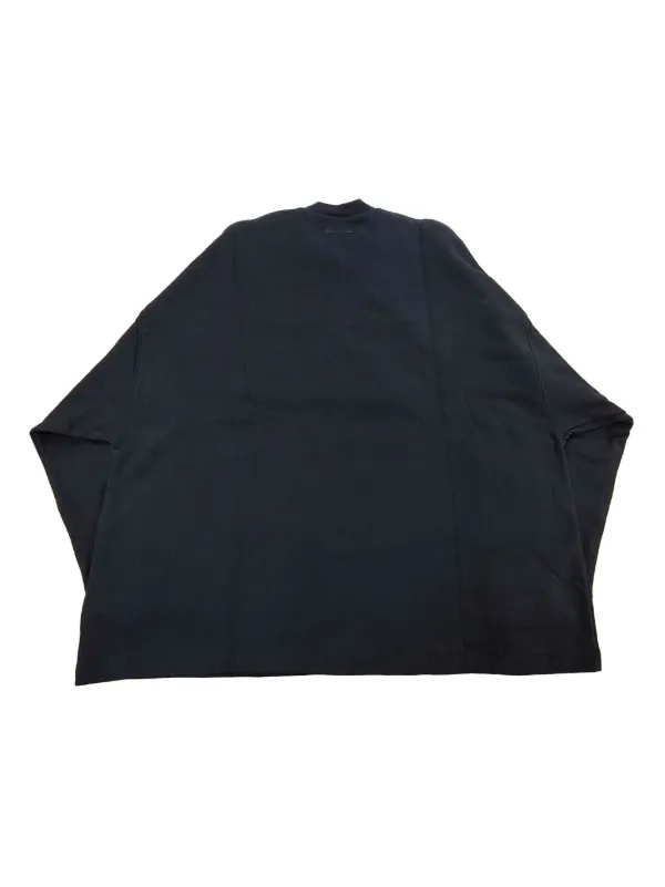 FEAR OF GOD ESSENTIALS スローガン スウェットシャツ | ブラック 