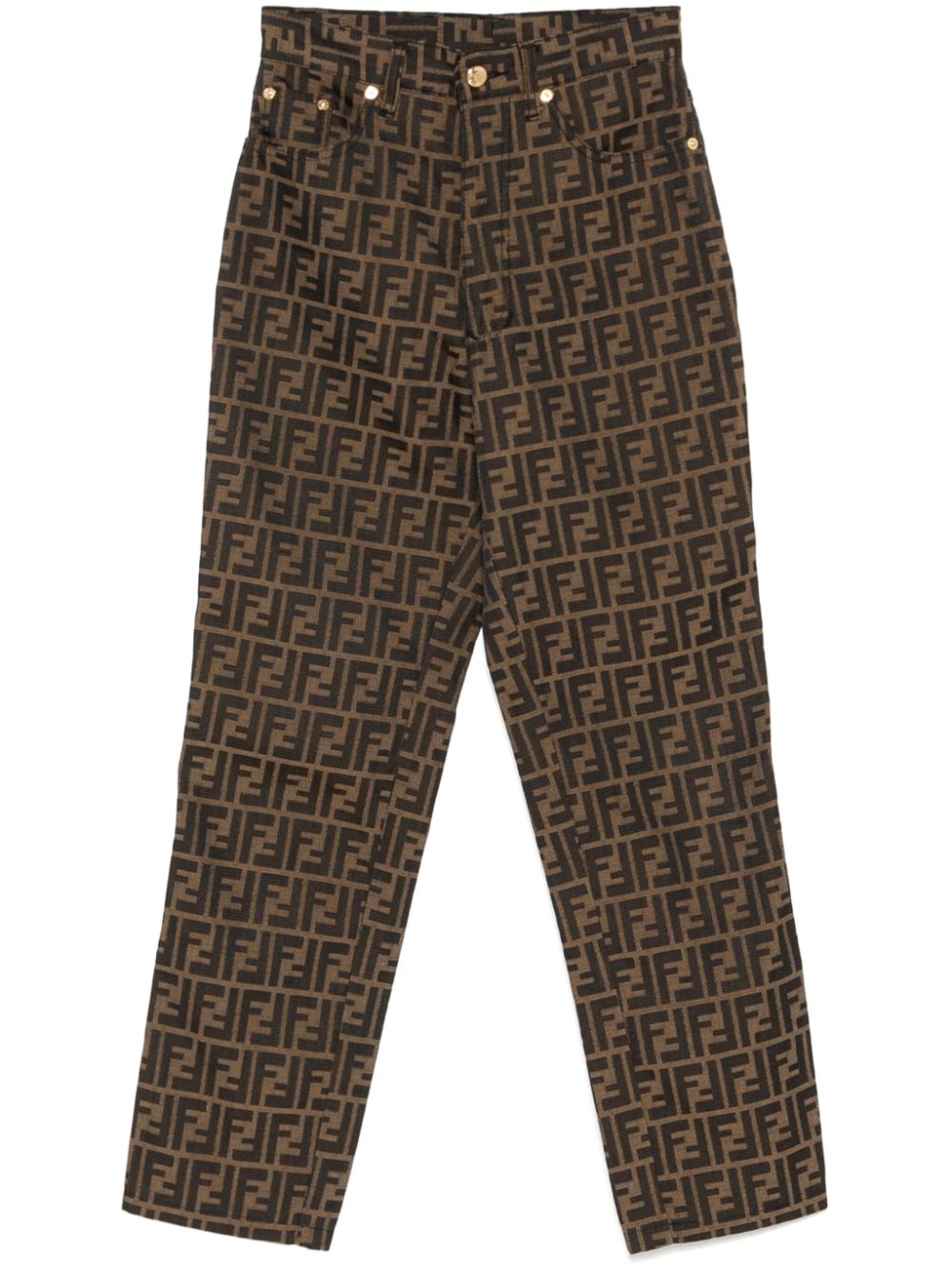 1990-2000s FF jacquard trousers