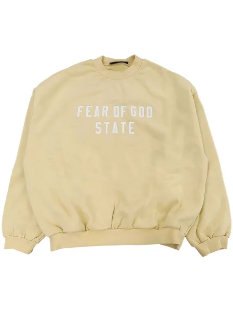 FEAR OF GOD ESSENTIALS logo-print sweatshirt Men