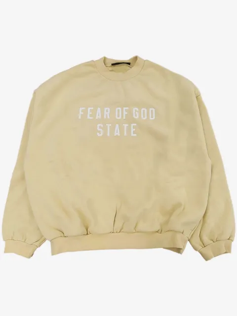 FEAR OF GOD ESSENTIALS logo-print sweatshirt