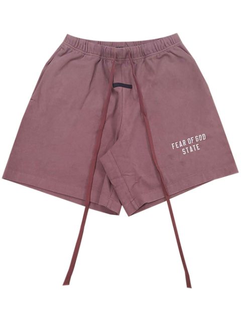 FEAR OF GOD ESSENTIALS logo-print shorts Men