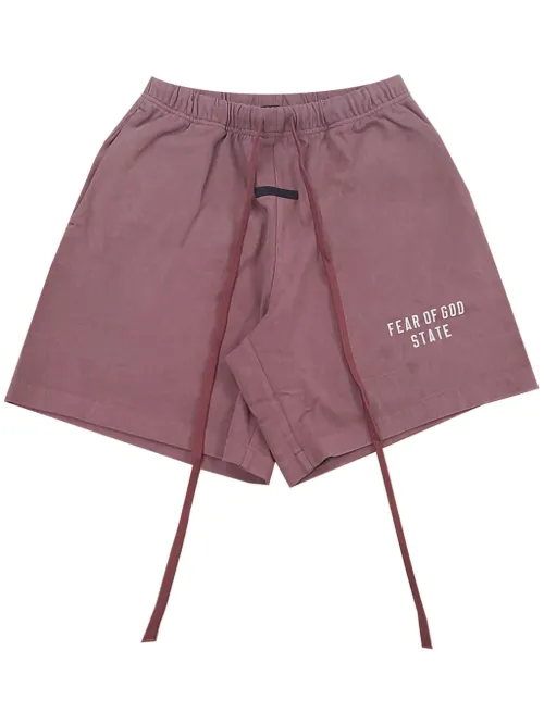 Short à logo imprimé - FEAR OF GOD ESSENTIALS - Modalova