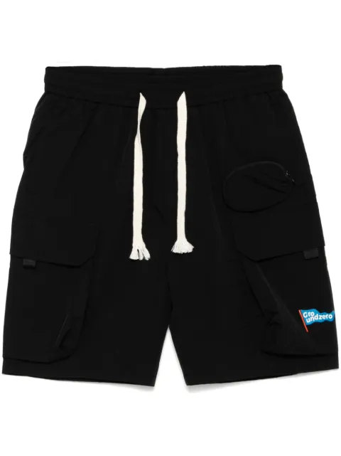 Ground Zero logo-print cargo shorts