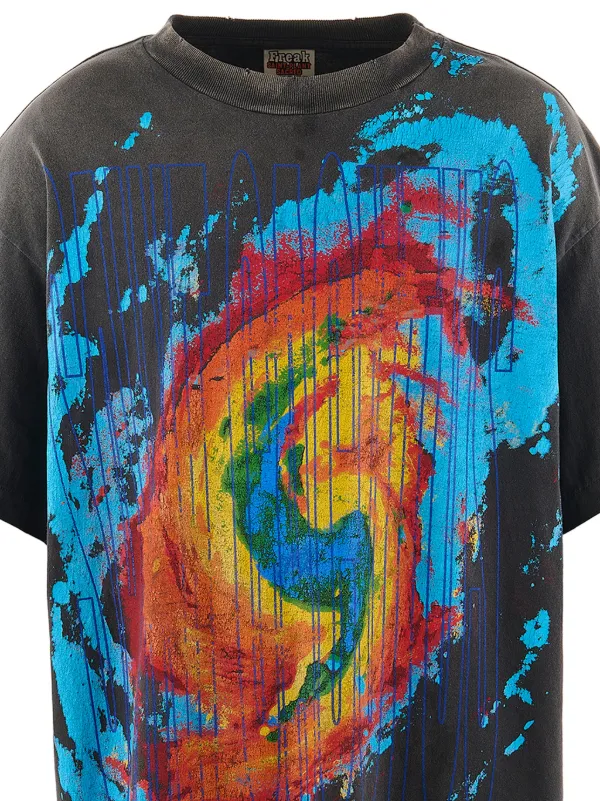 SAINT MXXXXXX x Cactus Plant Flea Market abstract-print T