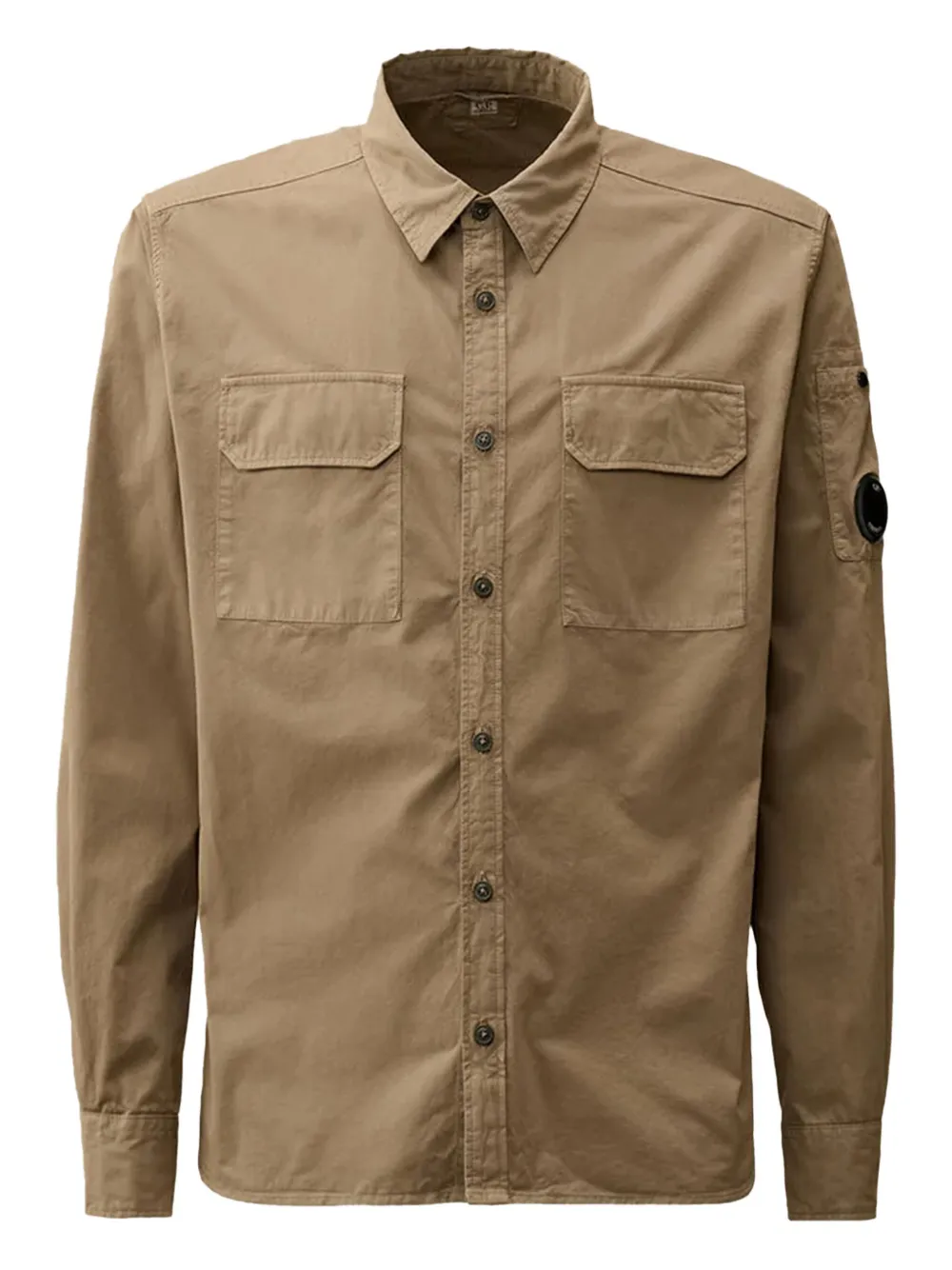 C.P. Company lens-detail shirt | Neutrals | Image 1