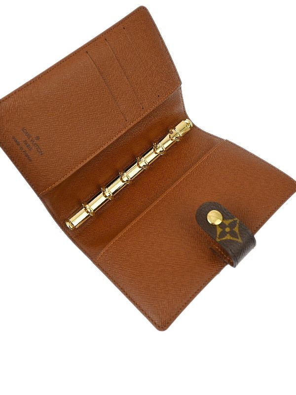 Louis Vuitton Monogram deals Agenda Cover Brown