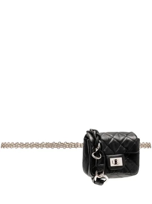 Sac banane à design structuré (2008) - CHANEL Pre-Owned - Modalova