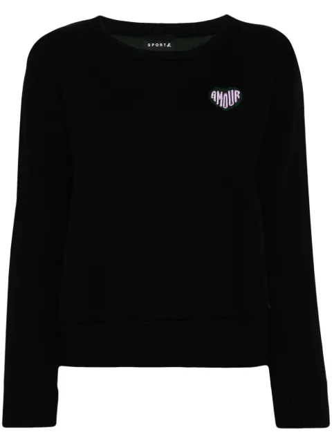 SPORT b. by agnès b.  embroidered-logo jumper
