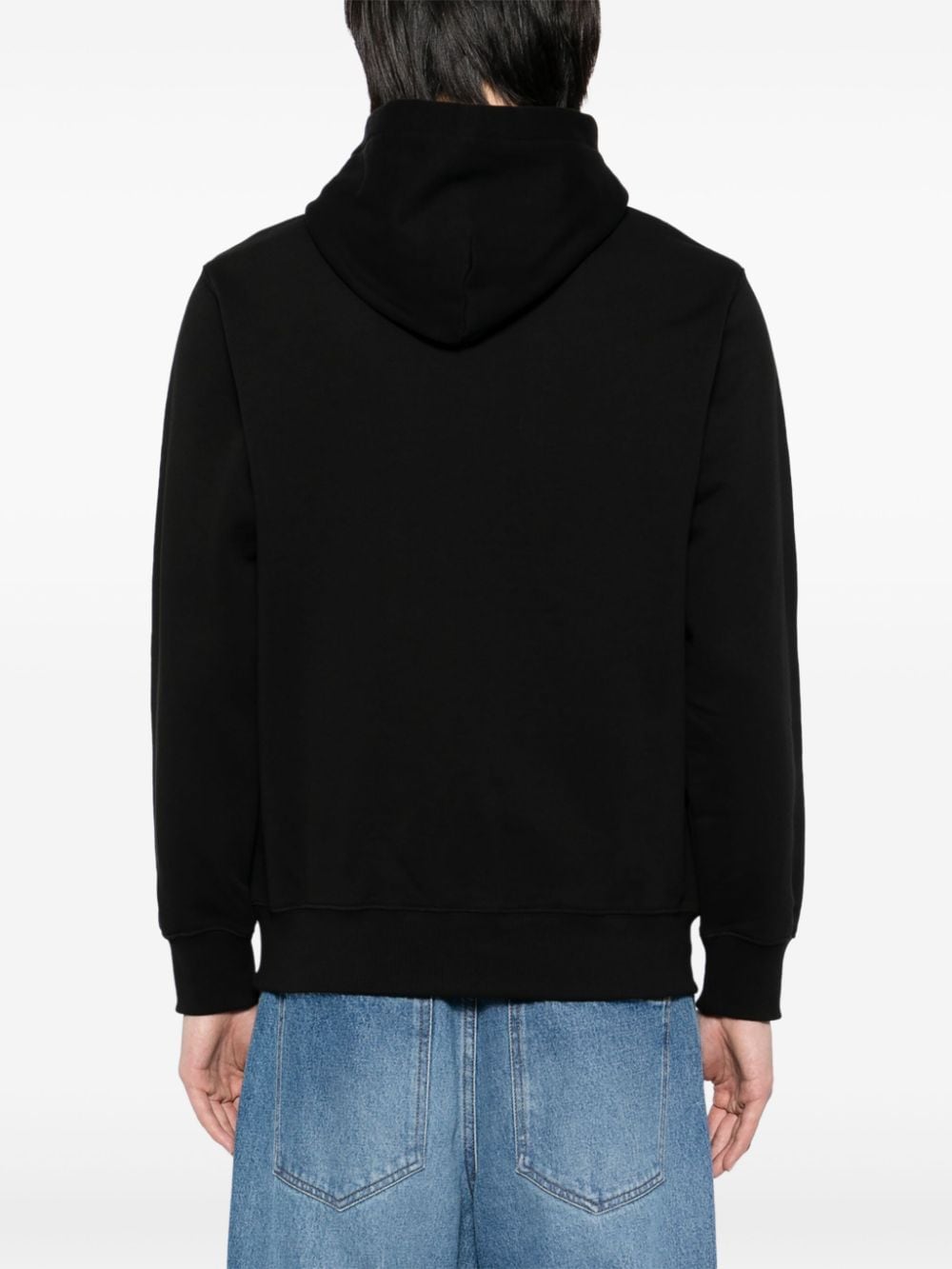 Shop Sport B. By Agnès B. Logo Patch Hoodie In Black