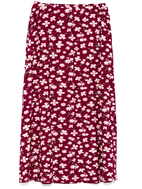agnès b.  falda con estampado floral