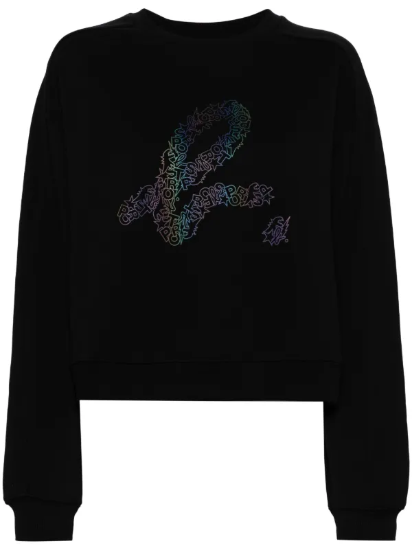 SPORT b. By Agnes b. Dino Print Sweatshirt Black FARFETCH IE