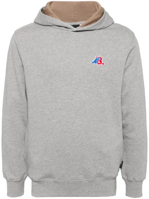 SPORT b. by agnès b.  logo patch hoodie