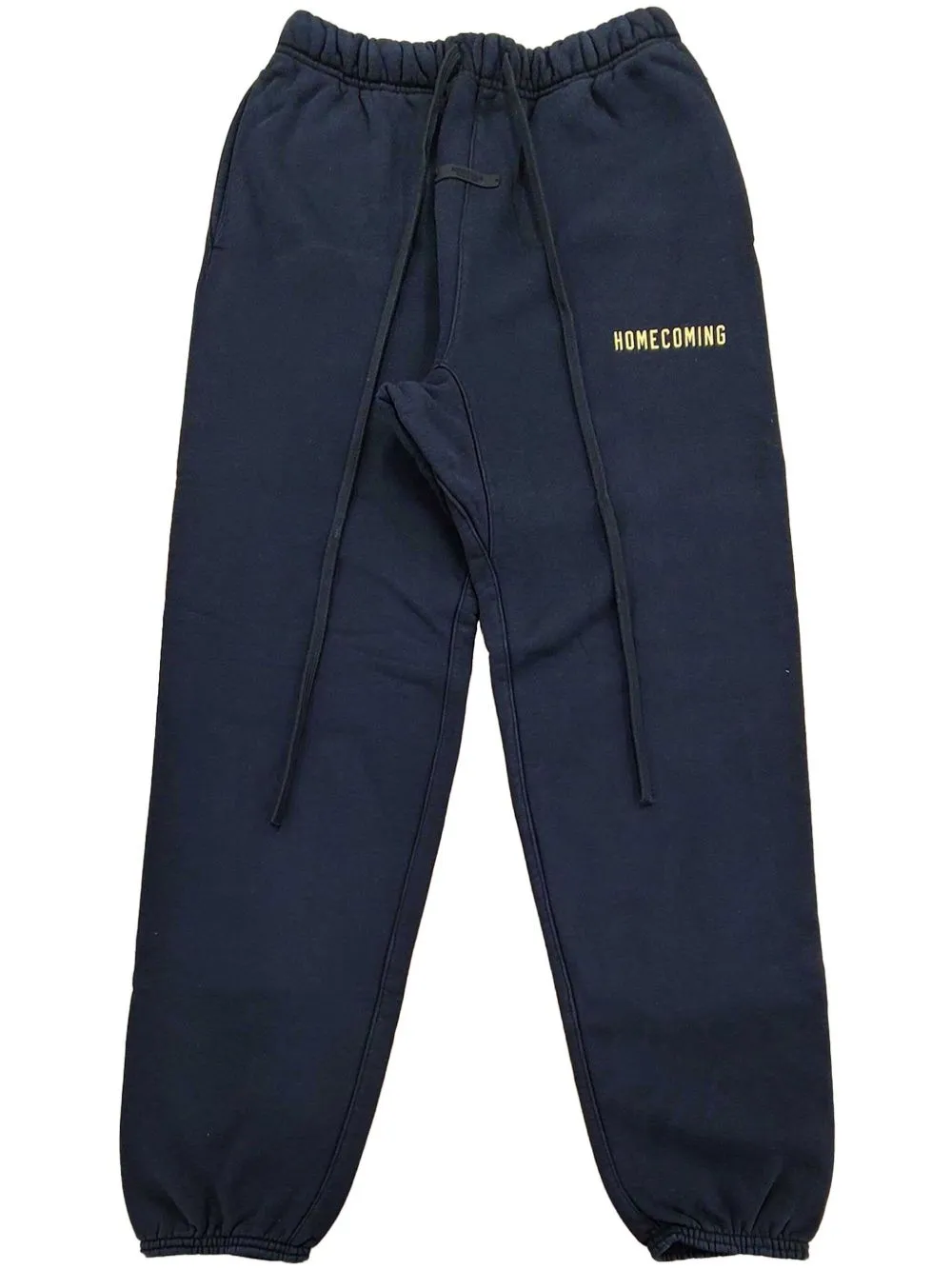 ESSENTIALS SLOGAN-PRINT TRACK PANTS