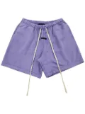 FEAR OF GOD ESSENTIALS elasticated-waist shorts - Purple