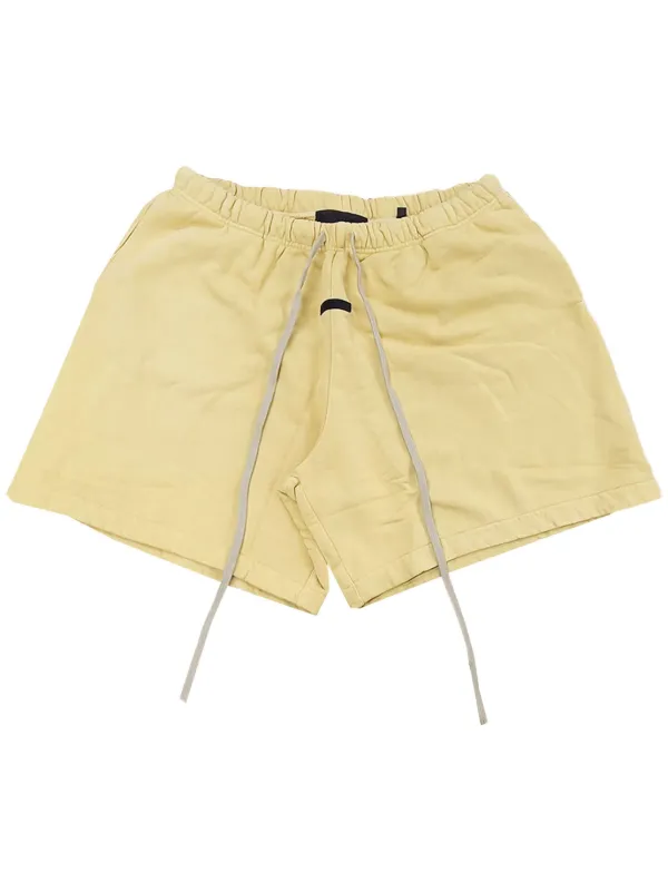 Short De Running Femme Fear Of God Essentials Jaune Clair XS Neuf étiquettes