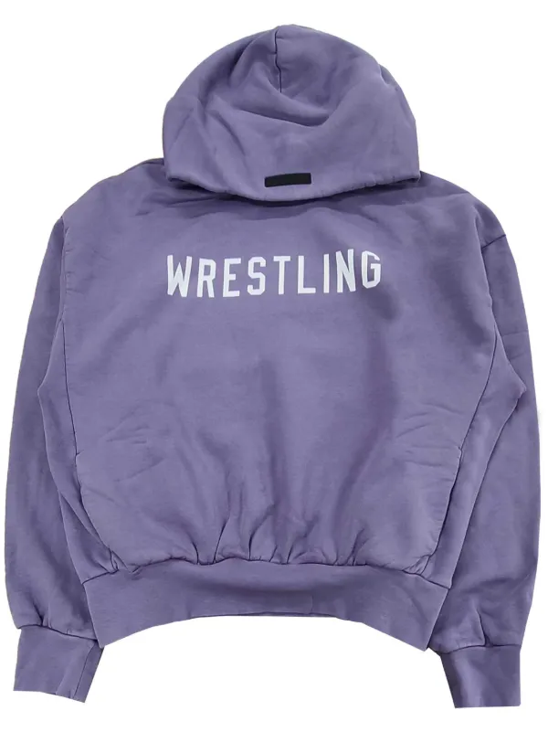 国内発送☆FEAR OF GOD☆HEAVY FLEECE HOODIE/LAVENDER Fear of God Essentials Lavender Heavy Fleece Hoodie | PacSun