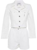 CHANEL Pre-Owned 1996 twill suit - White