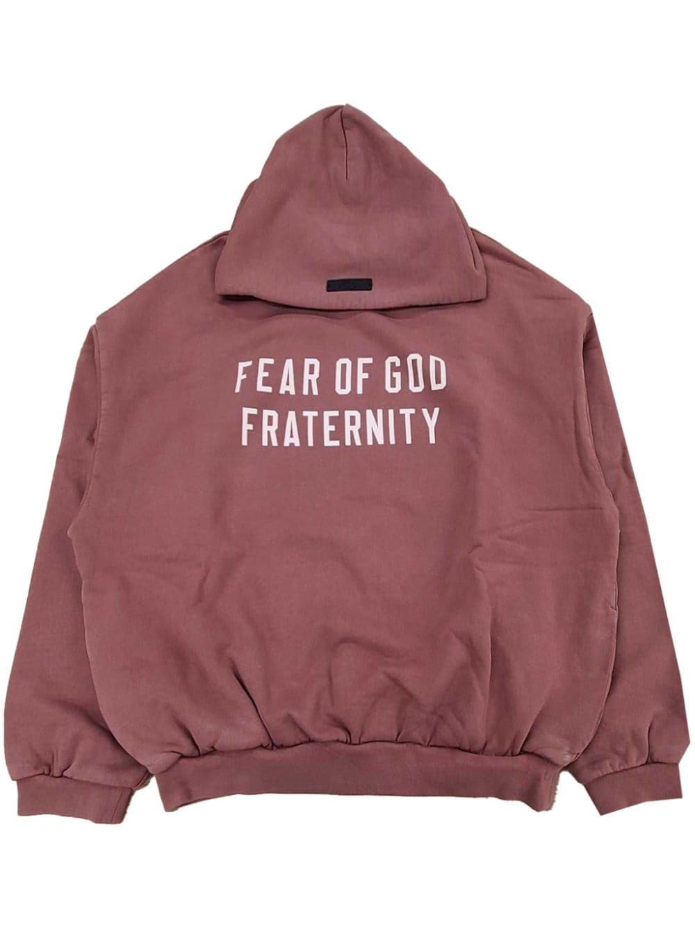 logo-print hoodie