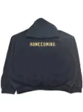 FEAR OF GOD ESSENTIALS slogan-print hoodie - Black
