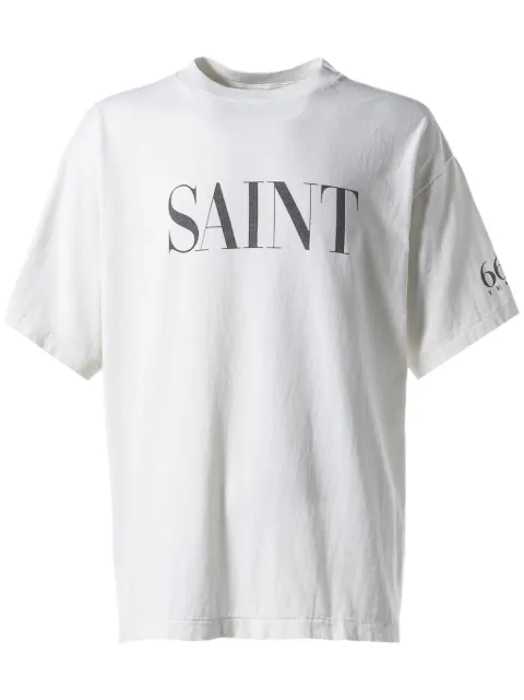 SAINT MXXXXXX logo-print T-shirt