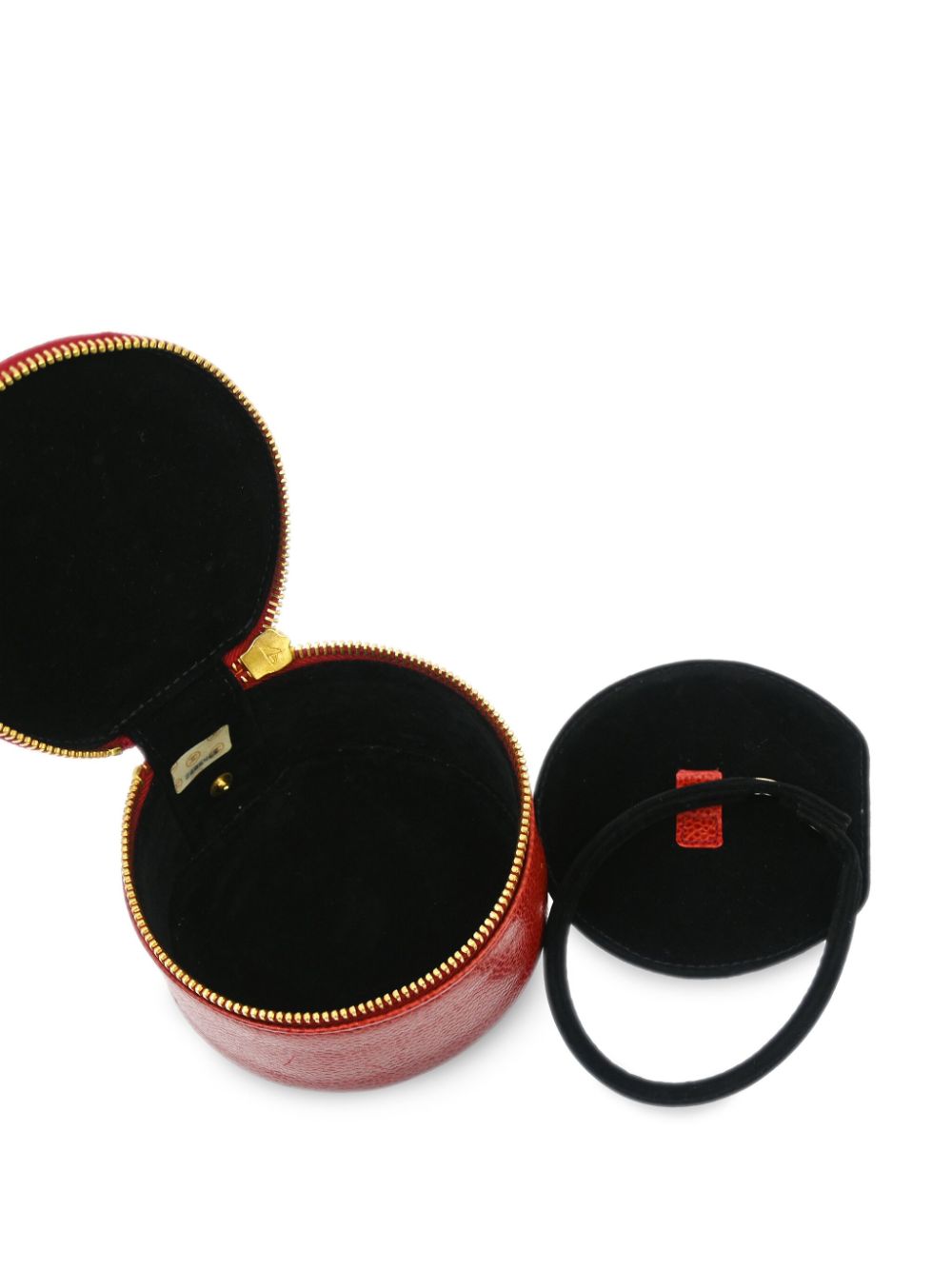 CHANEL 1992 CC-stitch jewellery case Women