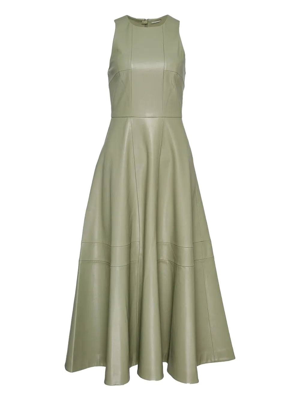 Alexis England Panelled Midi Flared Dress
