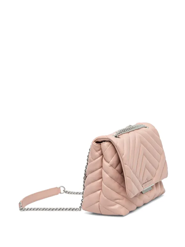 Armani Exchange キルティング ショルダーバッグ | ピンク | FARFETCH JP