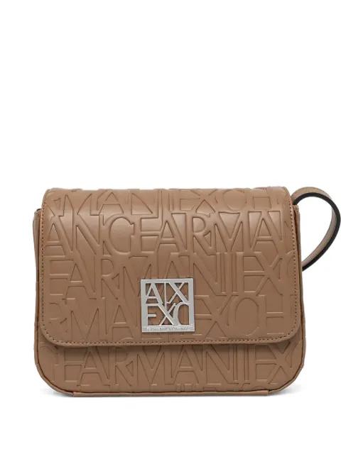 Armani Exchange شنطة كروس بنقش شعار الماركة