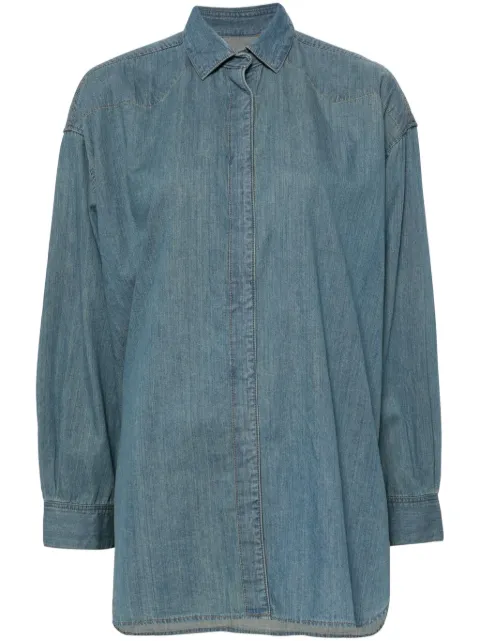 Tu es mon Tresor camisa de mezclilla The Turquoise