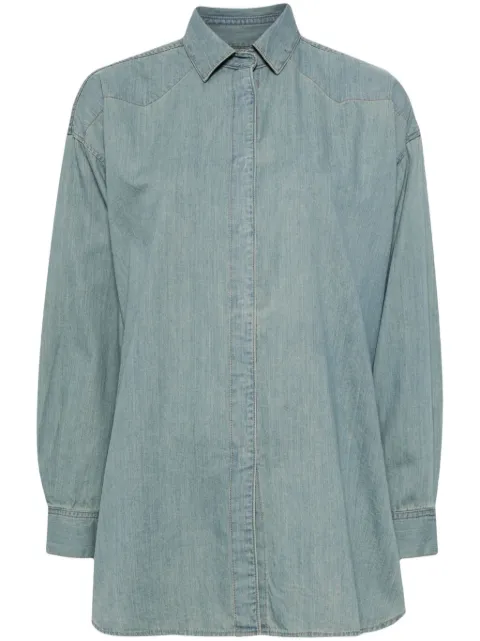 Tu es mon Tresor camisa de mezclilla The Turquoise
