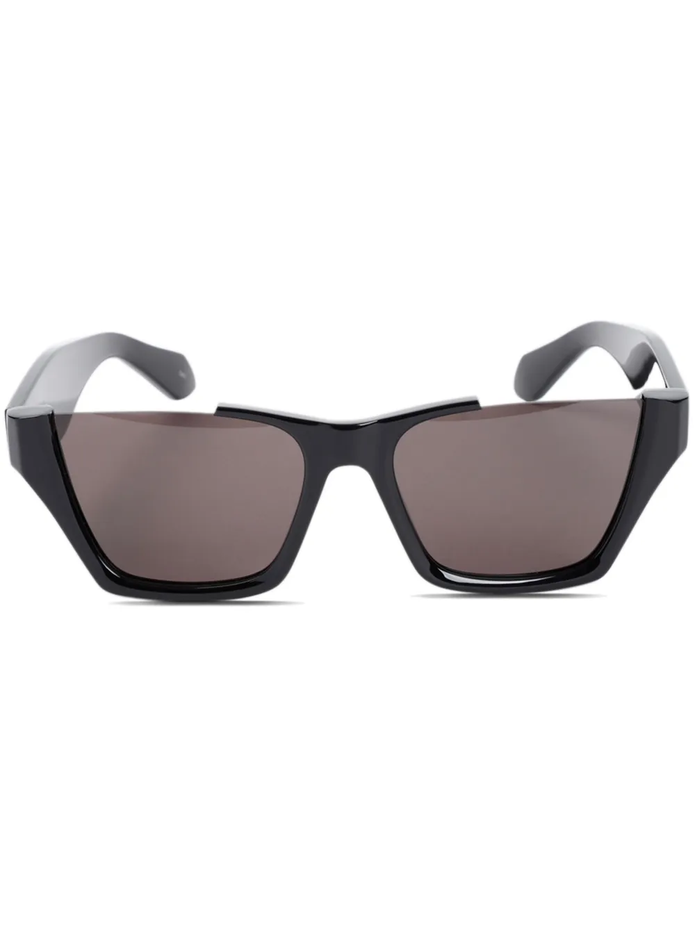 Alaia Eyewear Zonnebril met uitgesneden detail Zwart