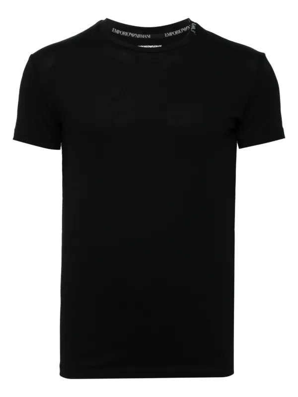 Emporio armani underwear t shirt black hotsell