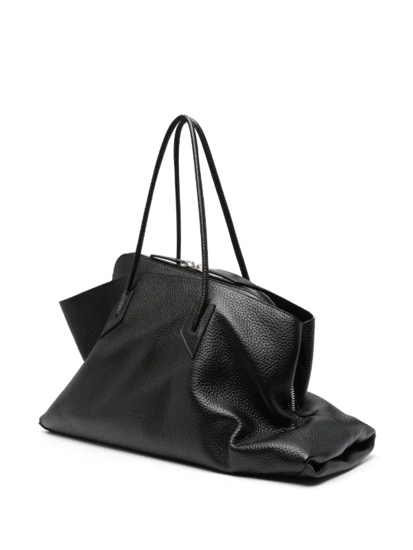 The Attico Large La Passeggiata Tote Bag | Black | FARFETCH JO