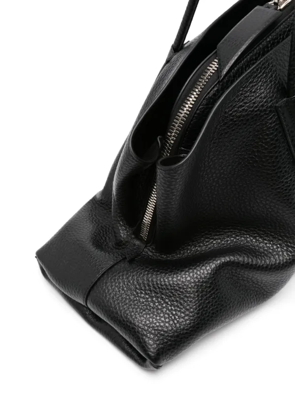 トートバッグ THE ATTICO FW25 LA PASSEGIATA LARGE (WAH00057LBT108AA 156) The Attico Large La Passeggiata Tote Bag | Black | FARFETCH